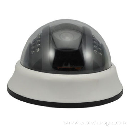 Indoor Dome Camera with 420, 520, 600 and 650TVL Horizontal Resolution, 12V DC Power Supply